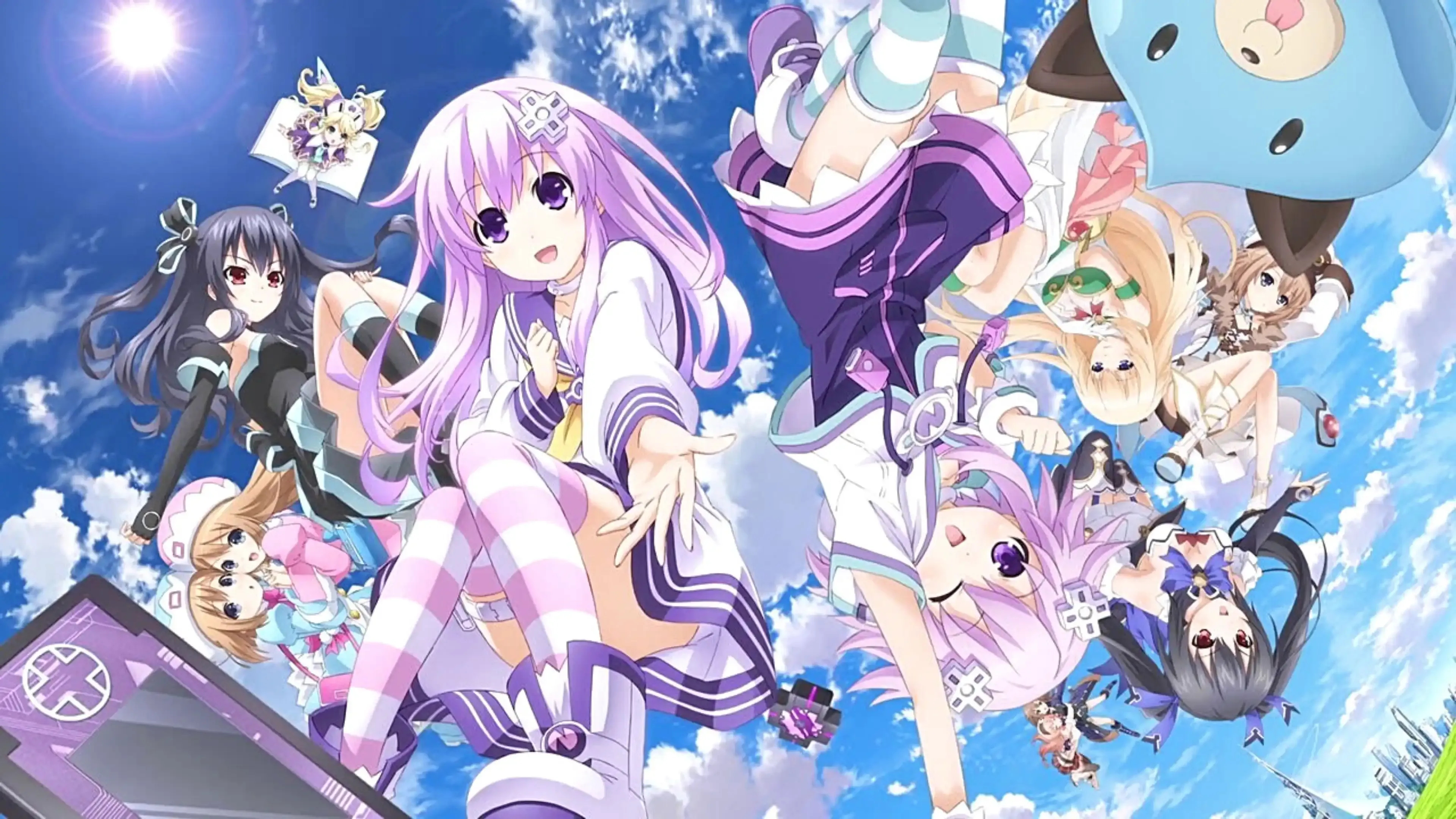 Hyperdimension Neptunia The Animation (Choujigen Game Neptune) 1080p Dual Audio